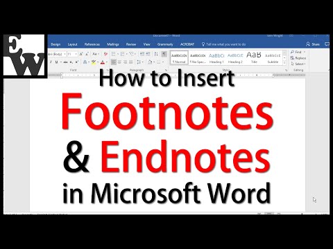 adding a footnote in word 2013
